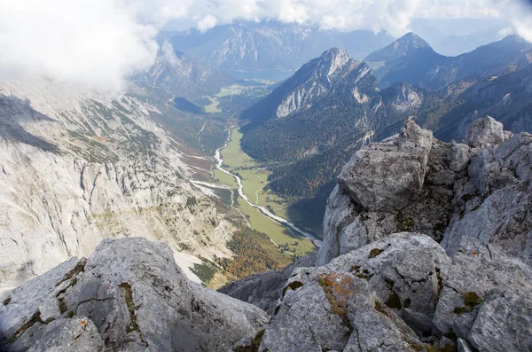 Sonnjoch Скалистые Горы Путешествия Природе Альпы — стоковое фото
