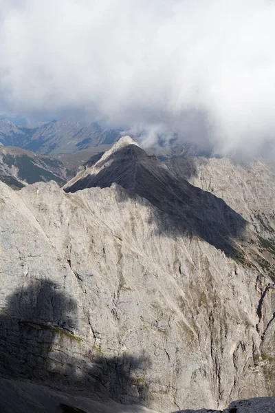 Sonnjoch Kayalık Dağları Doğada Seyahat Alpler — Stok fotoğraf