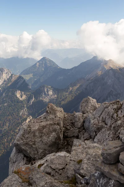 Sonnjoch Montagne Rocciose Viaggi Nella Natura Alpi — Foto Stock