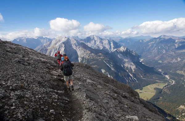 Wandern Den Bergen — Stockfoto