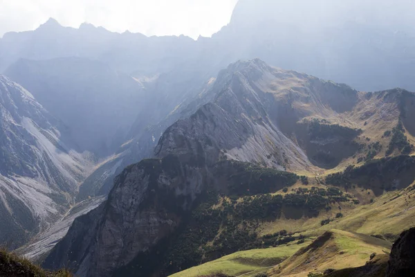 Sonnjoch Montanhas Rochosas Viajar Natureza Alpes — Fotografia de Stock