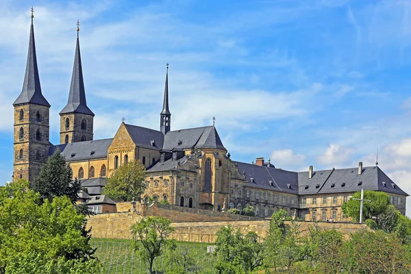 Michelsberg Abbey Bamberg — Stock Photo, Image