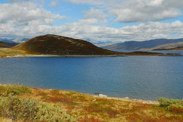 Noruega Sobre Paisagem Natural Fundo — Fotografia de Stock