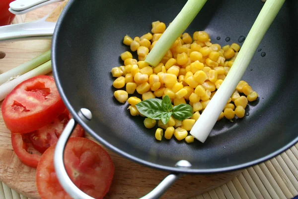 Ingredientes Diferentes Foco Seletivo — Fotografia de Stock