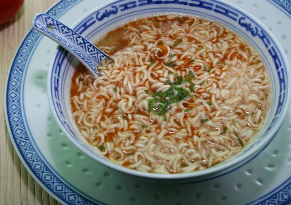 Τηγανητό Ρύζι Noodles Γαρίδες Και Λαχανικά — Φωτογραφία Αρχείου