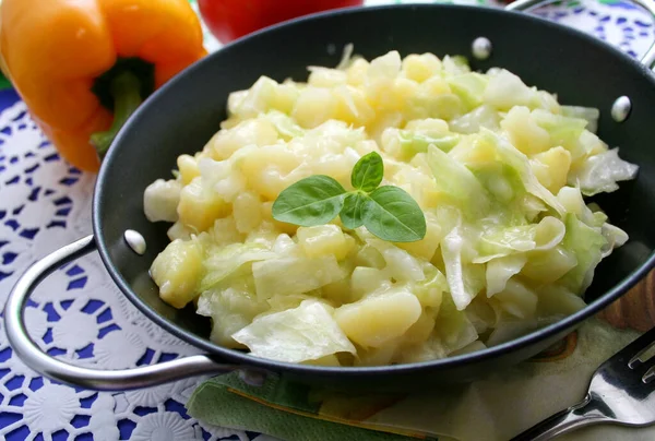 Closeup View Fresh Tasty Salad — Stock Photo, Image