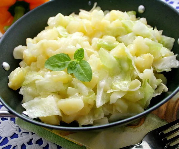 Closeup View Fresh Tasty Salad — Stock Photo, Image