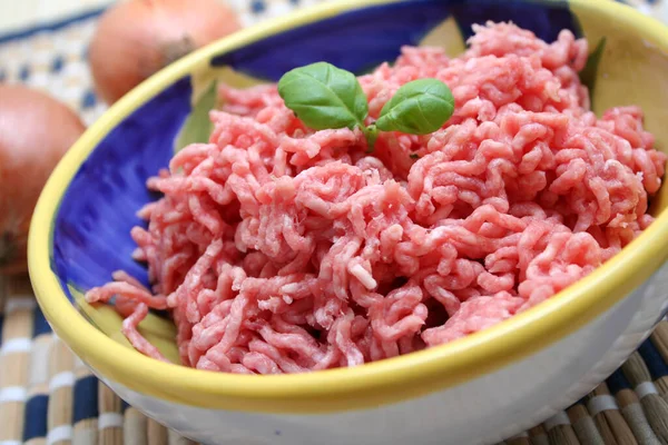 Gehakt Keuken Close — Stockfoto