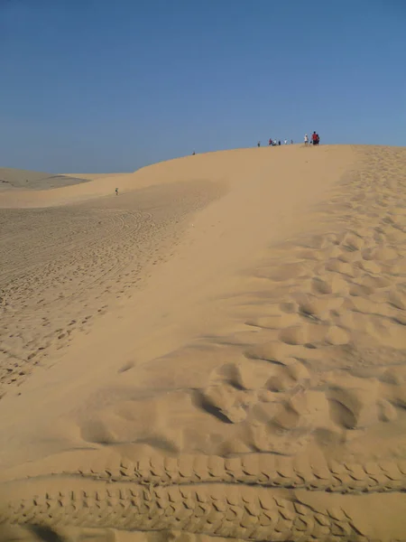 Vietnam Mui Weiße Sanddünen — Stockfoto