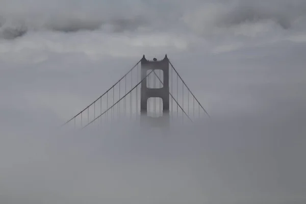 Vista Del Puente Niebla — Foto de Stock