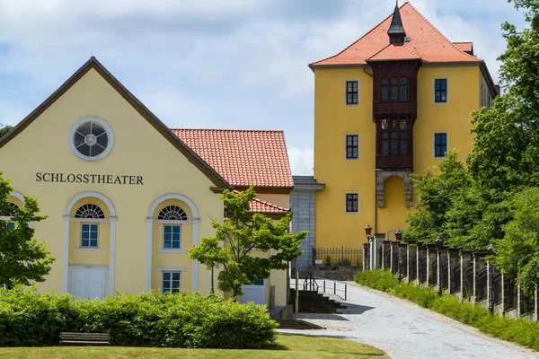 Castello Ballenstedt Nell Antica Sassonia — Foto Stock