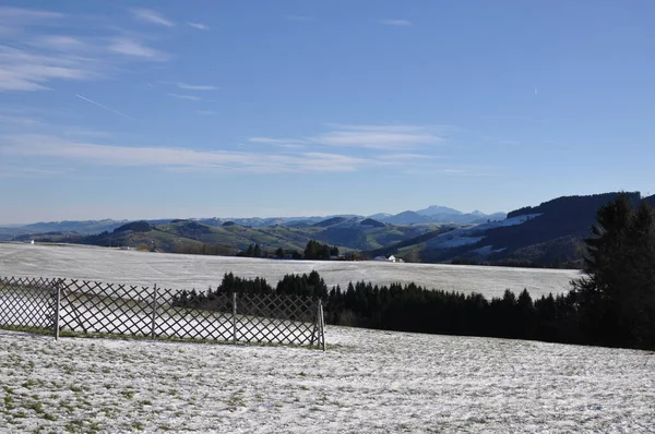 Schilderachtig Uitzicht Het Winterlandschap — Stockfoto