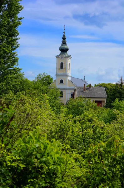 Baroque Parish Church Abasar Hungary — Stock Photo, Image