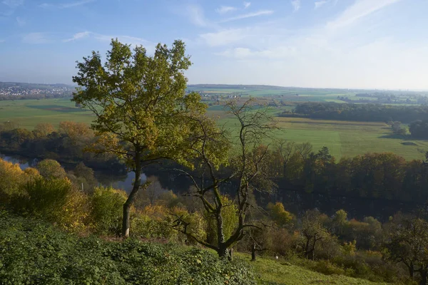 Main Plain Bij Mainberg District Schweinfurt Neder Frankenland Beieren — Stockfoto