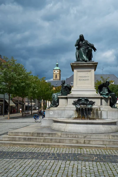 Vista Sulla Città Schweinfurt Bassa Franconia Germania — Foto Stock