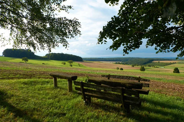 Idyllic Country Madenhausen District Schweinfurt Germany — Stock Photo, Image