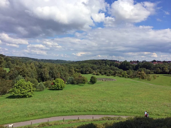 Zomerlandschap Met Een Bergpad — Stockfoto