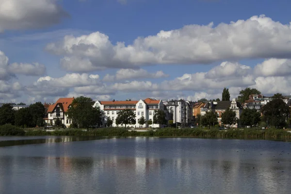 Krajobraz Nad Jeziorem Schwerin1 — Zdjęcie stockowe