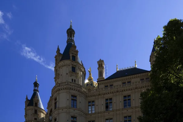 Schwerin Castillo Sede Del Parlamento Estatal Schwerin Mecklenburg Vorpommern Alemania —  Fotos de Stock