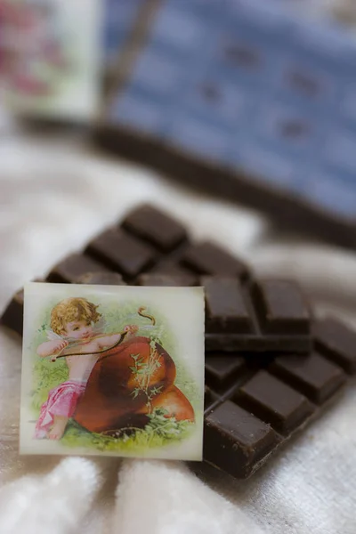 Dulces Chocolate Sabroso Marrón — Foto de Stock