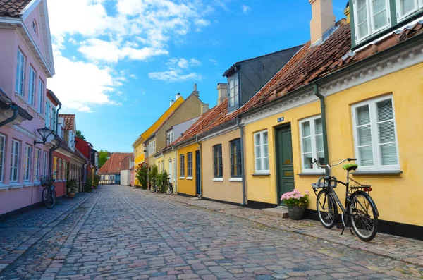 Старый Город Дания Оденсе — стоковое фото
