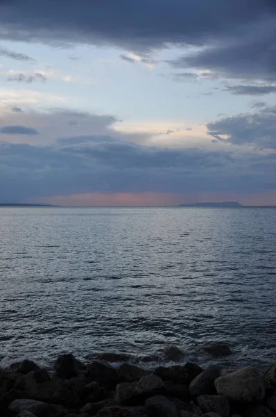 크레타 그리스 지중해 구름낀 기상학 — 스톡 사진