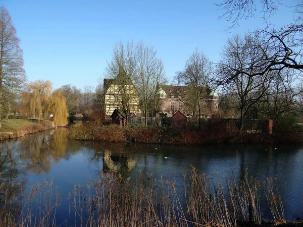 Historyczny Wittringen Castle Holiday Park — Zdjęcie stockowe