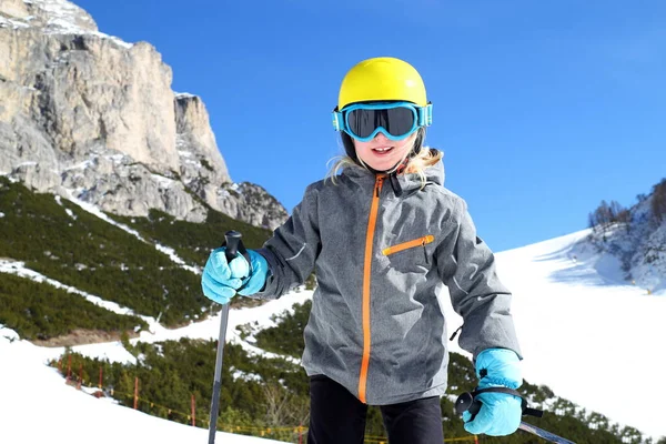 Vista Panoramica Del Maestoso Paesaggio Dolomitico Italia — Foto Stock