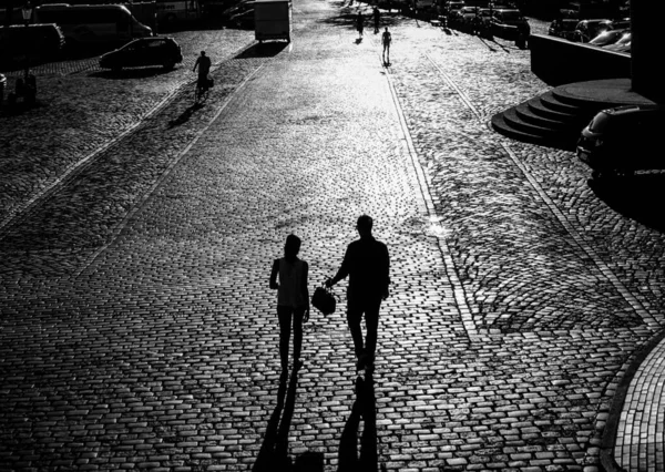 People Shadows — Stock Photo, Image