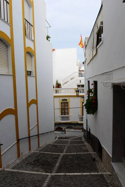 Fachadas Casa Espanha Conceito Arquitetura — Fotografia de Stock