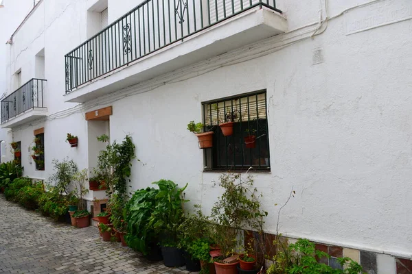 Fachadas Casa Espanha Conceito Arquitetura — Fotografia de Stock