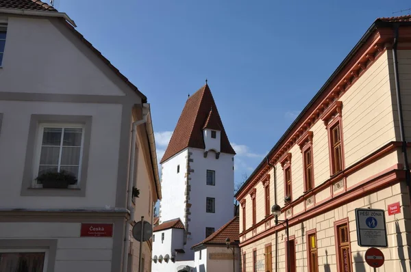 Centro Histórico Budweis República Checa — Foto de Stock