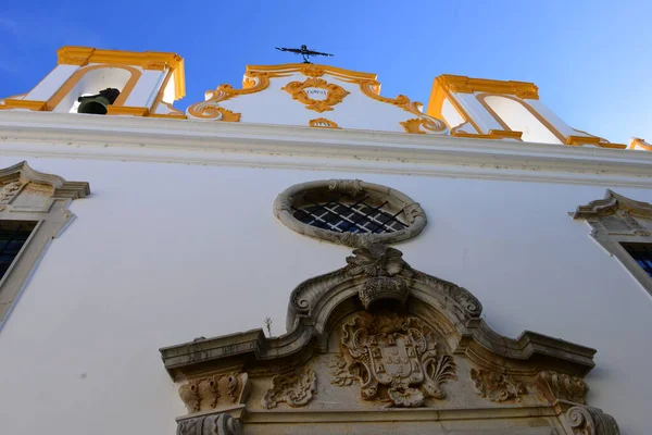 Stadsgezichten Huis Fasssaden Taviara Distrito Faro Een Misstap Portugal Hij — Stockfoto