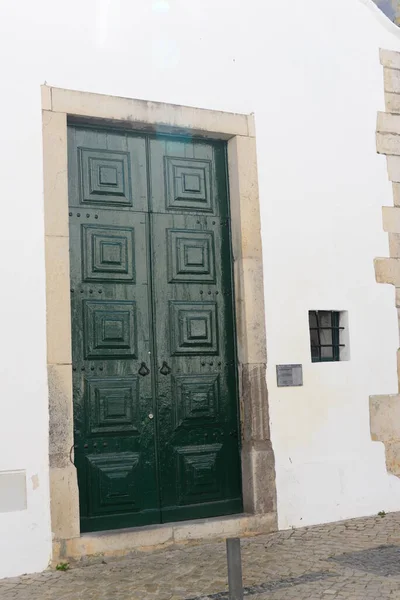 Wiadomości Miastowe Dom Fasssaden Taviarze Distrito Faro Jest Distryczny Portugalii — Zdjęcie stockowe