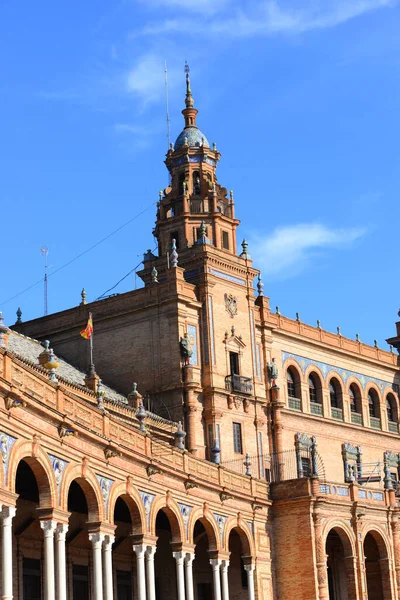 Plaza Major Hauptplatz Sevilla Hiszpańskim Mieście Regionie Autonomen Andalusia — Zdjęcie stockowe