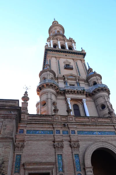 Plaza Major Hauptplatz Sevilla Spanish City Autonomen Region Andalusia — Stock Photo, Image