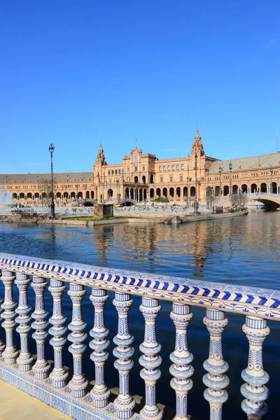 Plaza Major Hauptplatz Sevilla Cidade Espanhol Região Autonómica Dalusia — Fotografia de Stock