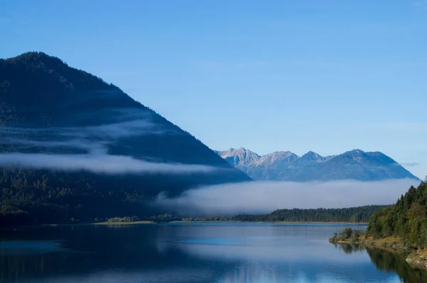 Вид Hartsee Upper Bavaria — стоковое фото