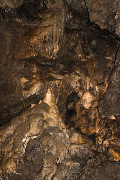 Kittelsthaler Stalactite Cave Ruhla Thuringia Γερμανία — Φωτογραφία Αρχείου