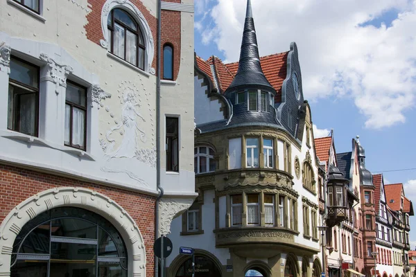 Quedlinburg Sachsen Anhalt Tyskland Holy Spirit Street — Stockfoto