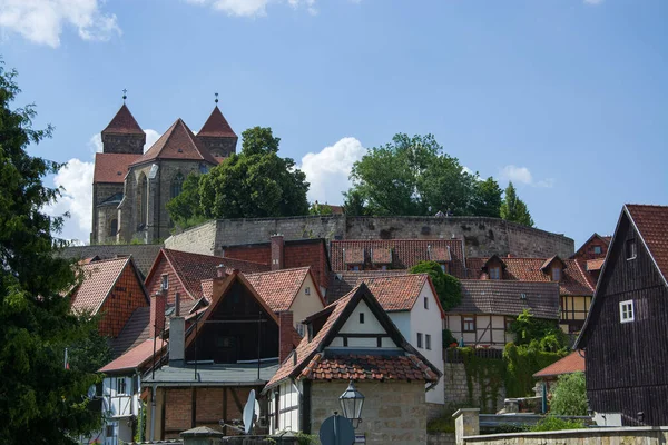 Quedlinburg Saksen Anhalt Duitsland — Stockfoto