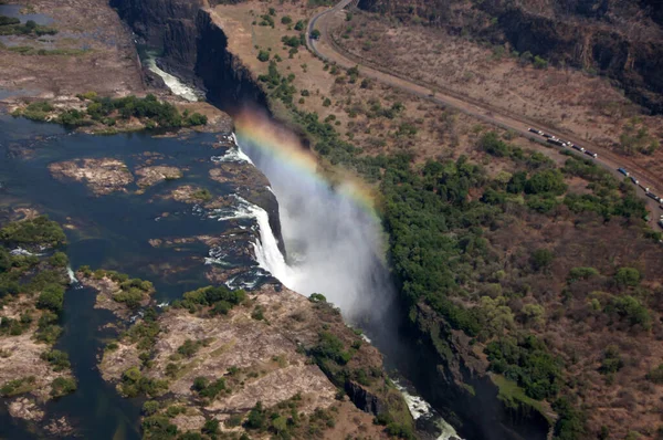 Cascata Victoria Zimbabwe — Foto Stock