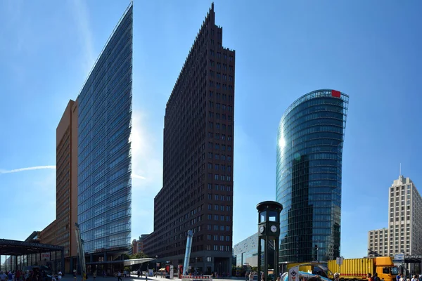 Potsdamer Platz Βερολίνο Γερμανία — Φωτογραφία Αρχείου