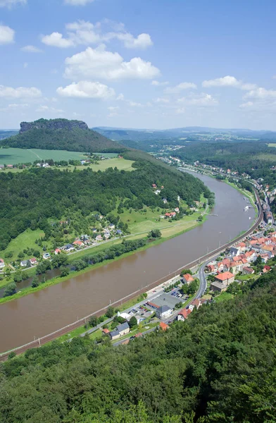 Knigstein Szászország Németországban — Stock Fotó