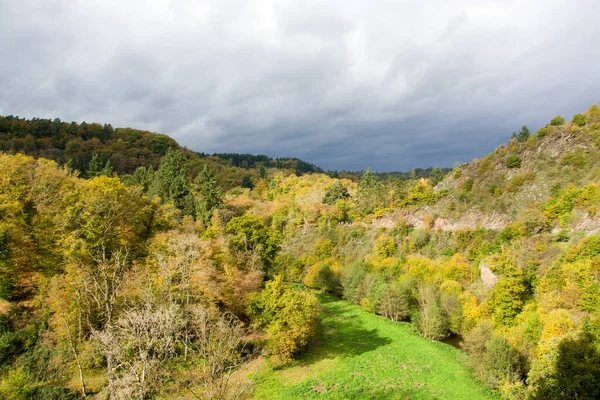 Cordilheira Baixa Eifel Oeste Alemanha Leste Bélgica — Fotografia de Stock