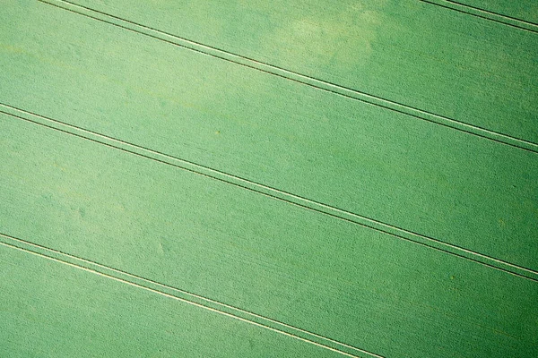Green Fields Germany Aerial Photography — Stock Photo, Image
