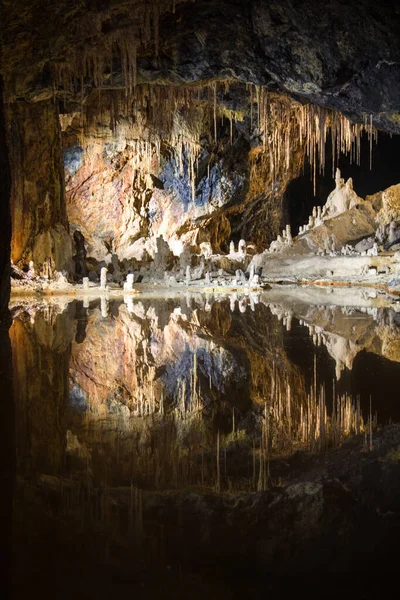 Grottes Fées Saalfeld Thuringe Allemagne — Photo