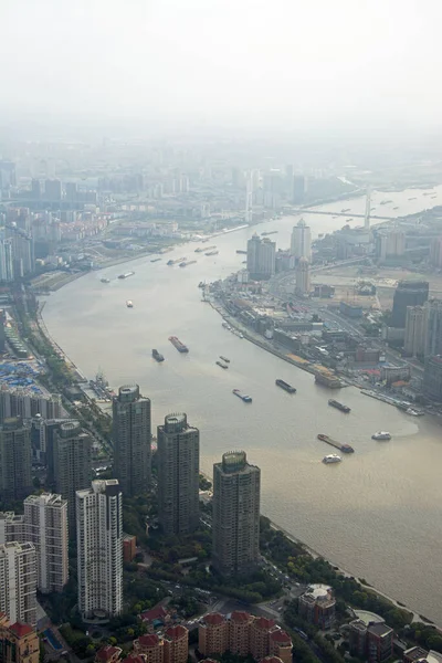 Vue Panoramique Sur Majestueuse Ville Urbaine — Photo