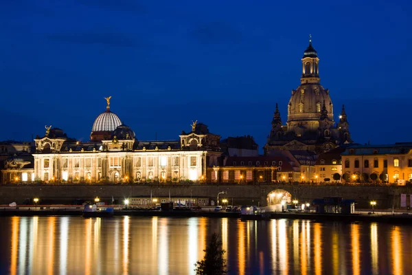 Dresden Der Elbe Tyskland — Stockfoto