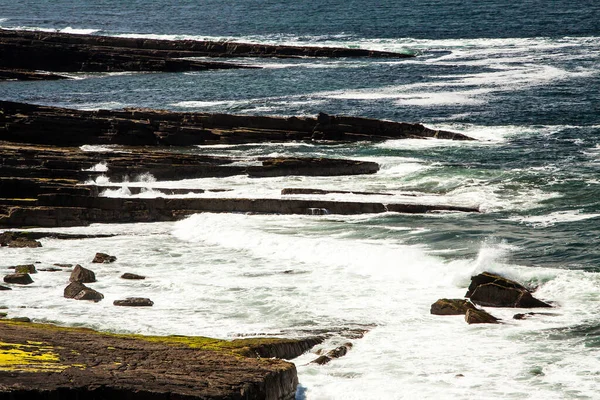 Lajes Rocha Mar — Fotografia de Stock